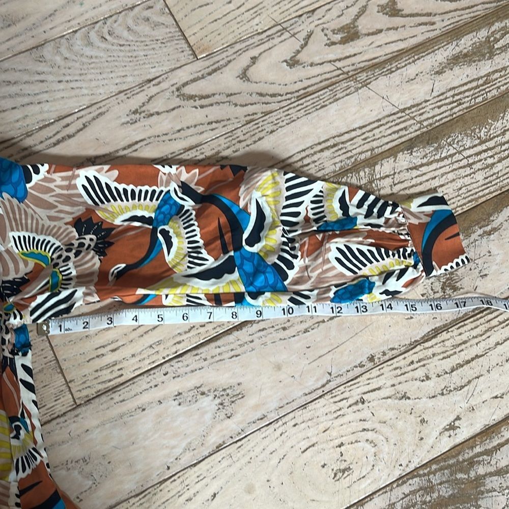 TEREA Women's Raina Draped Crossover Maxi Dress Size Small - Picture 14 of 16